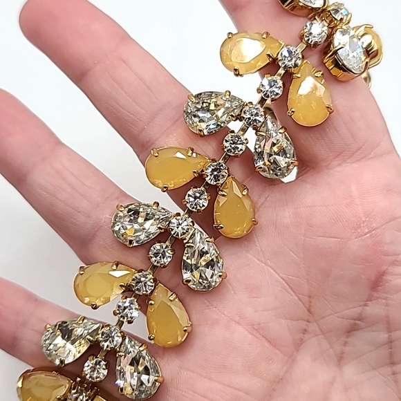 Kate Spade Gold Crystal Statement Bracelet - Picture 6 of 7